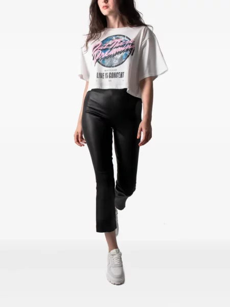 Pantaloni Vince din piele negru