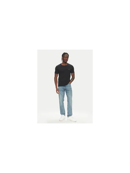 Emporio Armani Underwear 2 póló készlet Színes Regular Fit fekete