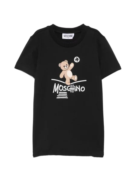Koszulka dziecięca Moschino czarna