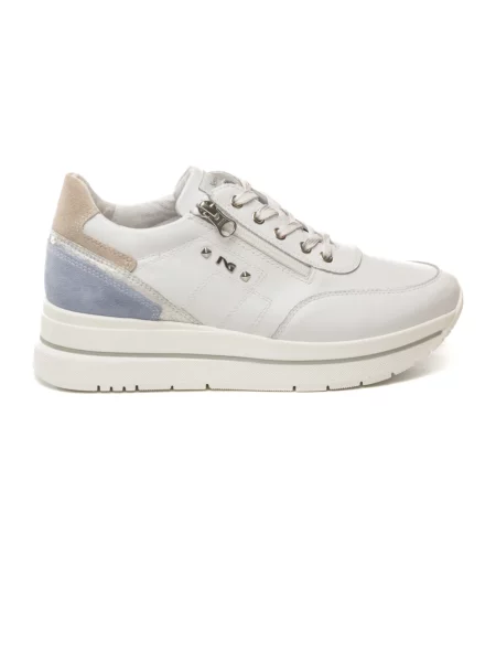 Sneakersy Nerogiardini skórzane białe