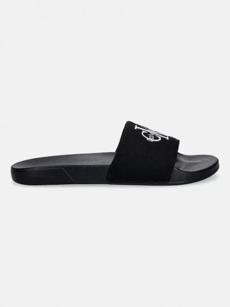 Calvin Klein Šľapky ESS / biela čierna