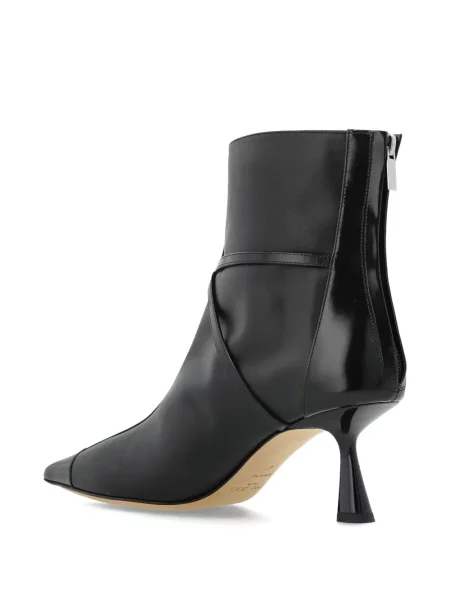 Botine Jimmy Choo cu perle negru