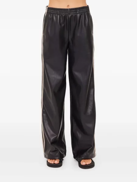 Pantaloni The Upside cu dungi negru