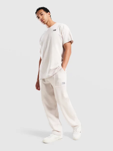 Nike Spodnie Nsw Sf Bb Club Oh beżowe