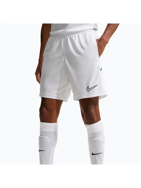 Мъжки футболни шорти Nike Dri-Fit Academy white/ white/ black бяло