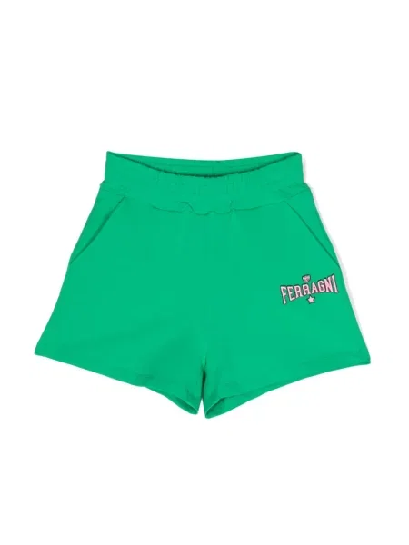 Szorty dziecięce Chiara Ferragni zielone