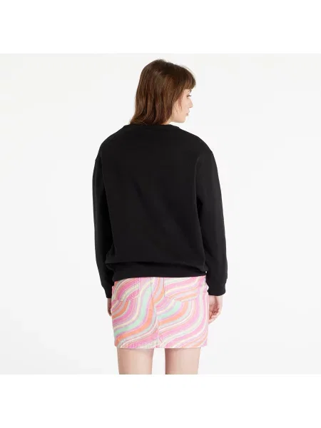 Суитшърт GAP V-Gap Heritage Crew True Black S черно