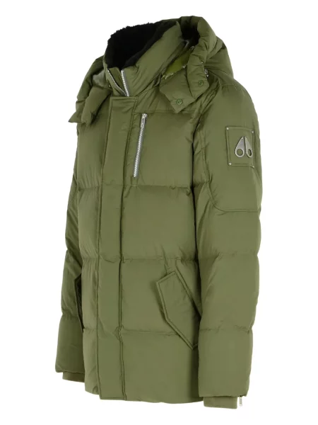 Palton Moose Knuckles din fleece verde