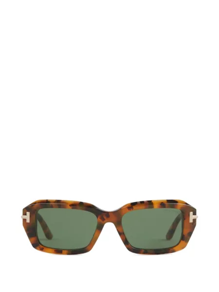 Ochelari de soare dreptunghiulari Tom Ford maro