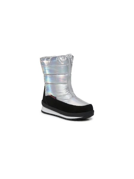 Snehule CMP Kids Rae Snow Boots Wp Strieborná