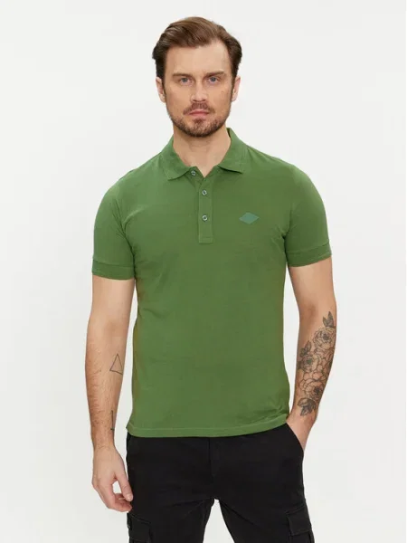 Replay Tricou polo verde