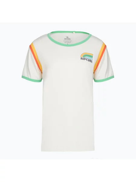 Tricou pentru femei Rip Curl Surf Side Ringer bone