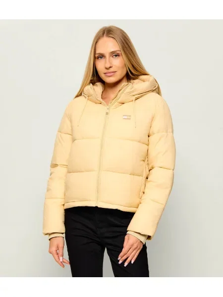 Tommy Jeans Kabát bézs