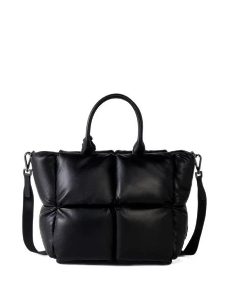 Кожена шопинг чанта Bogner черно