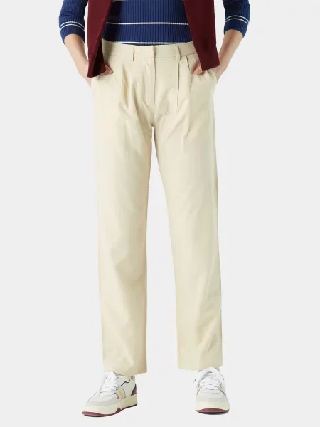 Lacoste Чіноси Кремовий 