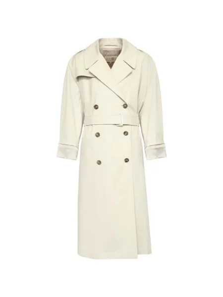Trenci Mm6 Maison Margiela din țesătură twill