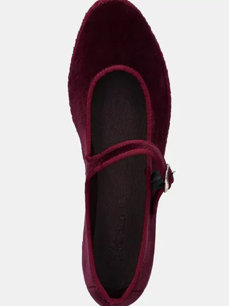 Балетки Flabelus бордовые