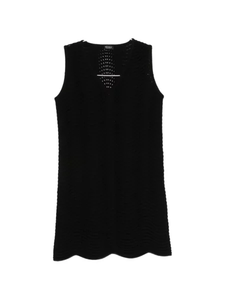 Sukienka mini Neera z dekoltem w serek czarna