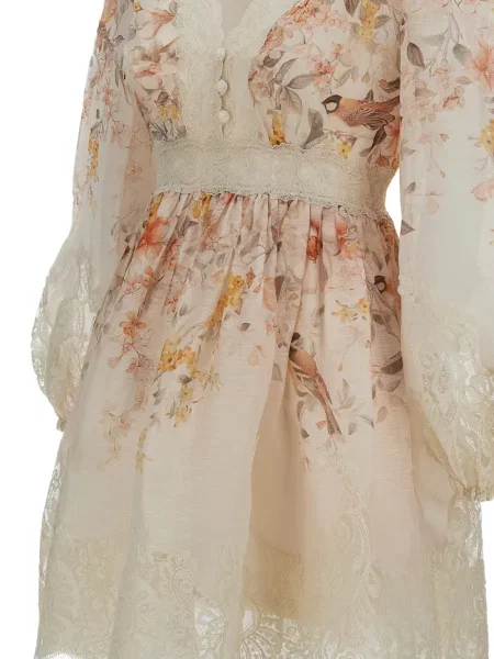 Rochie mini Zimmermann din dantelă de costum mini
