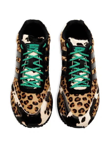 Prugaste tenisice Adidas Adizero s vezicama od brušene kože crna