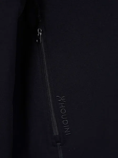 Geacă Houdini Sportswear cu glugă negru