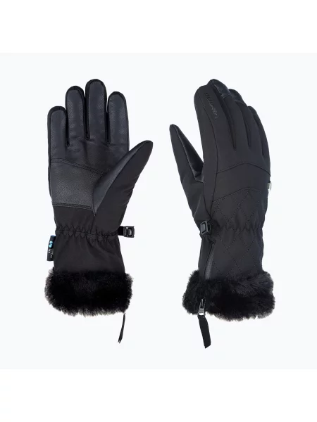 Mănuși de schi damă Viking Meris Ski black negru
