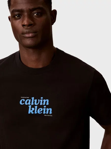 Футболка Calvin Klein Jeans чорна