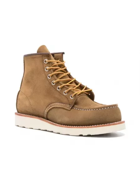 Botki Red Wing Shoes skórzane beżowe