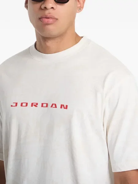 Tricou Jordan cu imagine alb