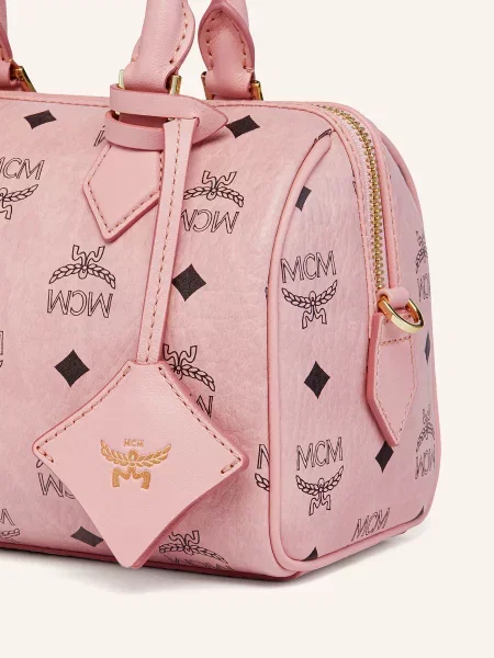 Mcm Kabelka Ella Boston Visetos růžová