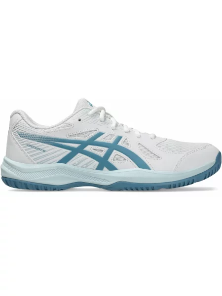 Синтетический кроссовки Asics белые