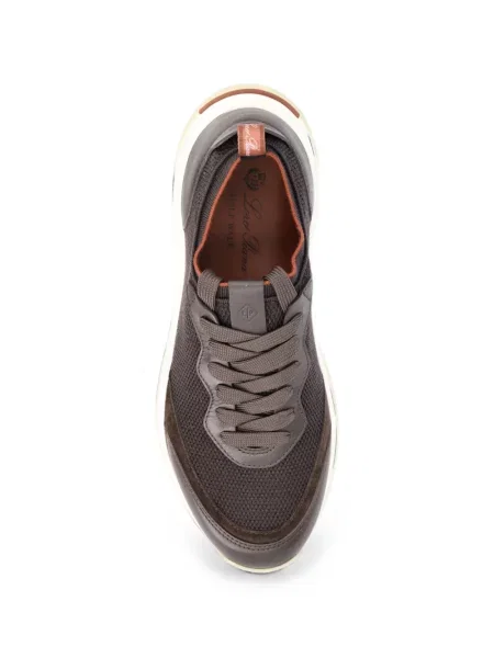 Sneakerși Loro Piana plasă maro