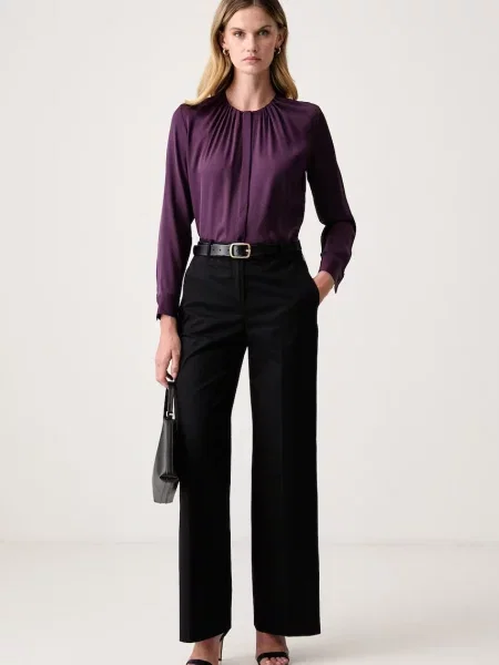 BOSS Bluză Banorah violet