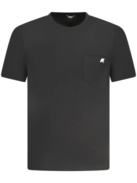 Tricou K-way scurt negru