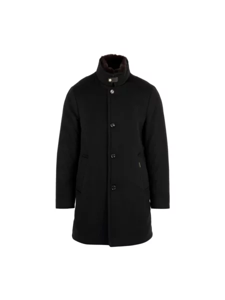 Futro Moorer wełniane niebieskie