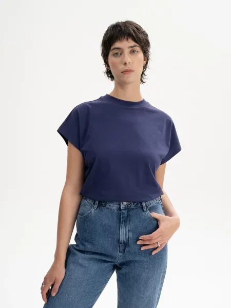MELA Tricou MADHU închis albastru