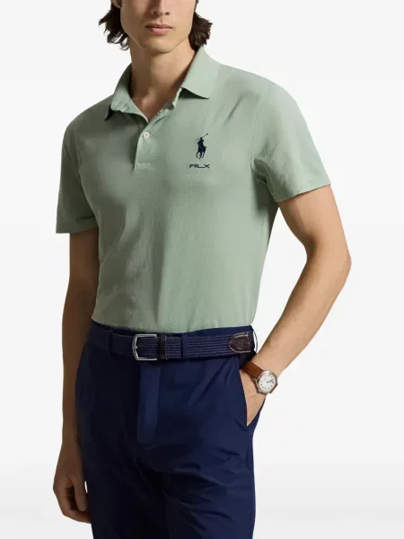 Pólóing Rlx Ralph Lauren autogrammal zöld