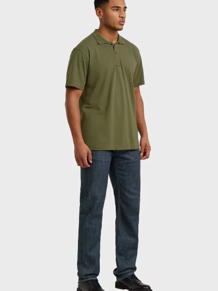 Поло G-star Raw зелене