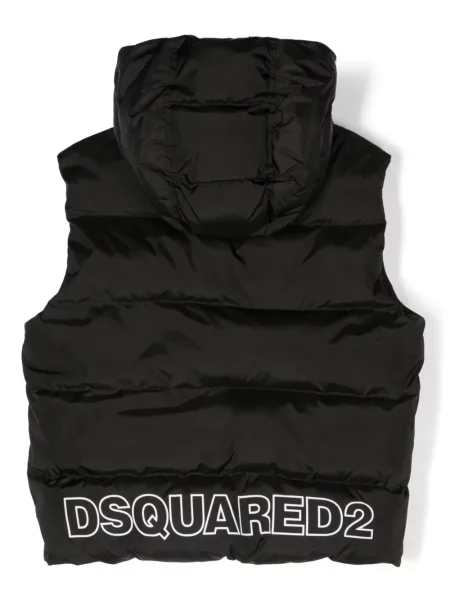 Dětska vesta Dsquared2 černá