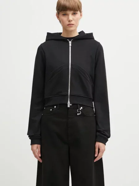 Bombažen pulover Heliot Emil črna