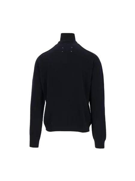 Sweter Maison Margiela wełniany niebieski