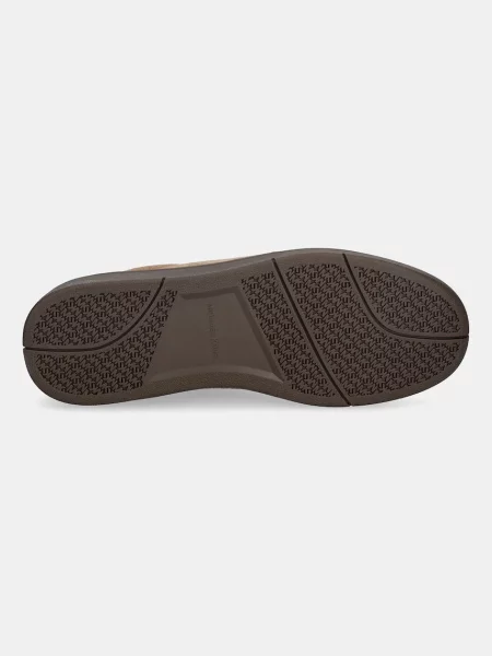 Замшеві кросівки Michael Kors Wilton Lace Up бежевий