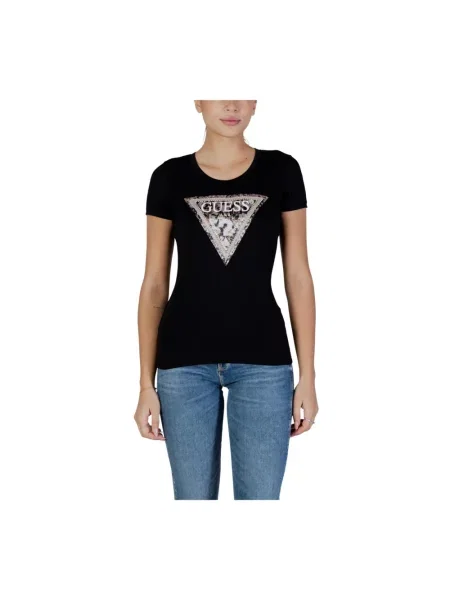 Guess T-Shirt czarny