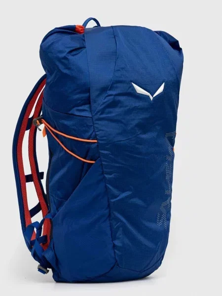 Salewa plecak ULTRA TRAIN 22 granatowy duży z nadrukiem niebieski