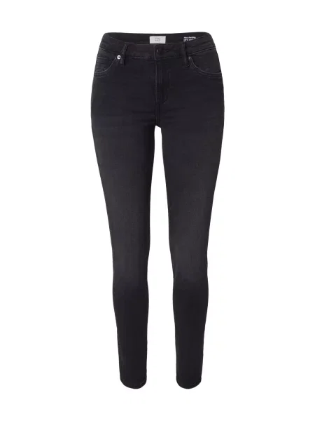 QS Jeans Sadie închis gri