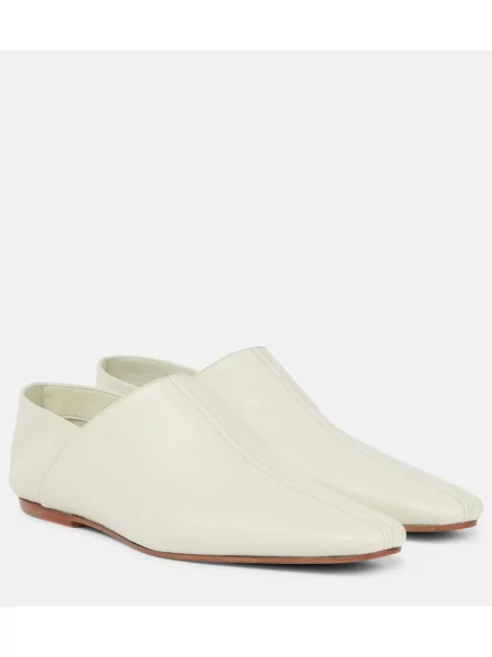 Pantofi loafer Dries Van Noten din piele slip-on verde