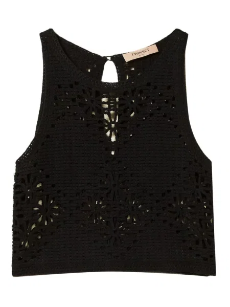Top Twinset tricotate negru