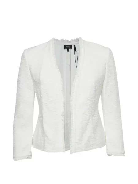 Kurtka Theory tweedowa biała