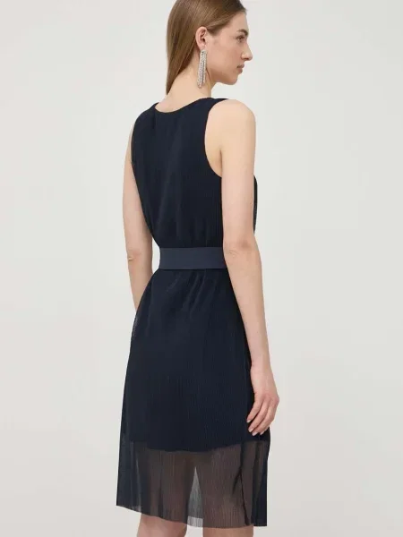 Šaty Armani Exchange tmavomodrá mini