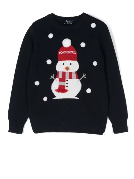 Sweter dziecięcy Il Gufo niebieski